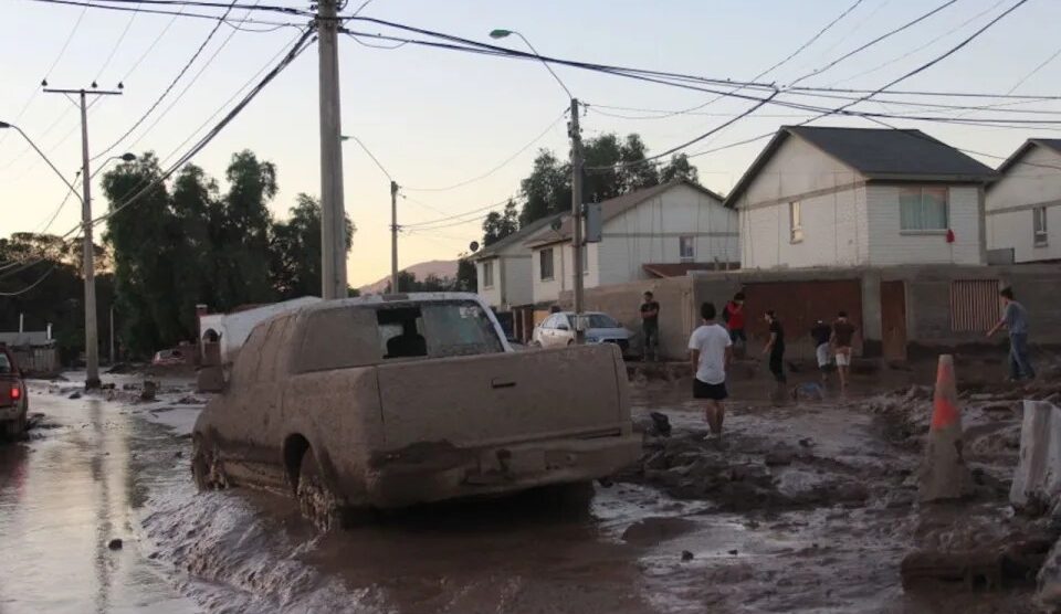 Flooding in Chile that left tens of thousands homeless
